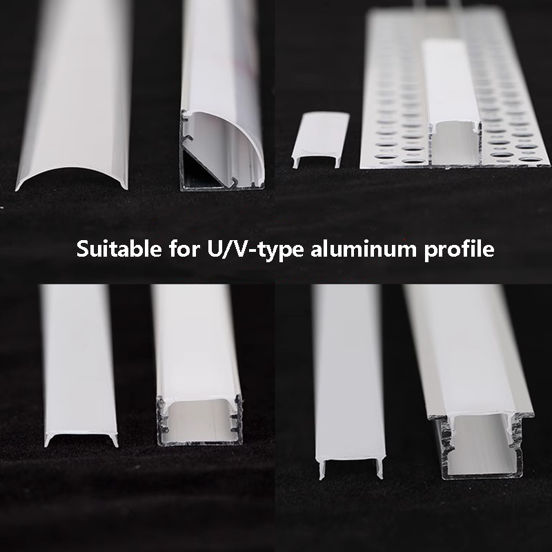 White/Black U-Shape Alumium Pr - Diffusion Material Roll recension och pris
