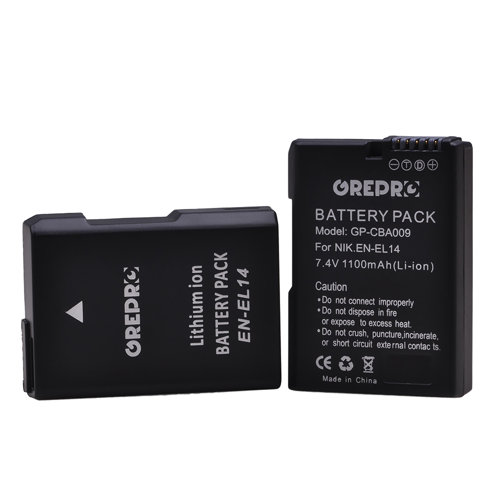 EN-EL14 EN EL14 Battery with D - Nikon Camera D3500 recension och pris