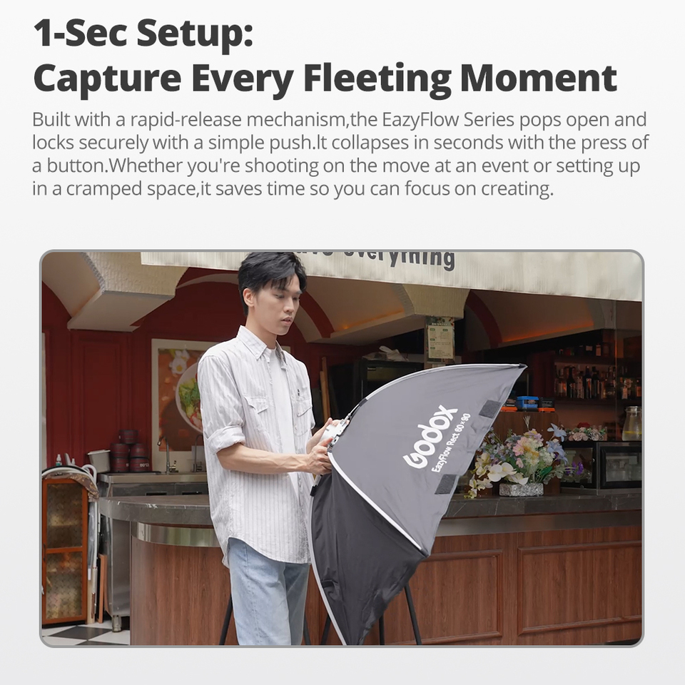 Godox EazyFlow series Foldable - Photography Lighting With Flash recension och pris